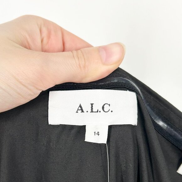 NWT A.L.C. Lark Cotton Cutout Maxi Dress with Removable straps - Picture 7 of 10